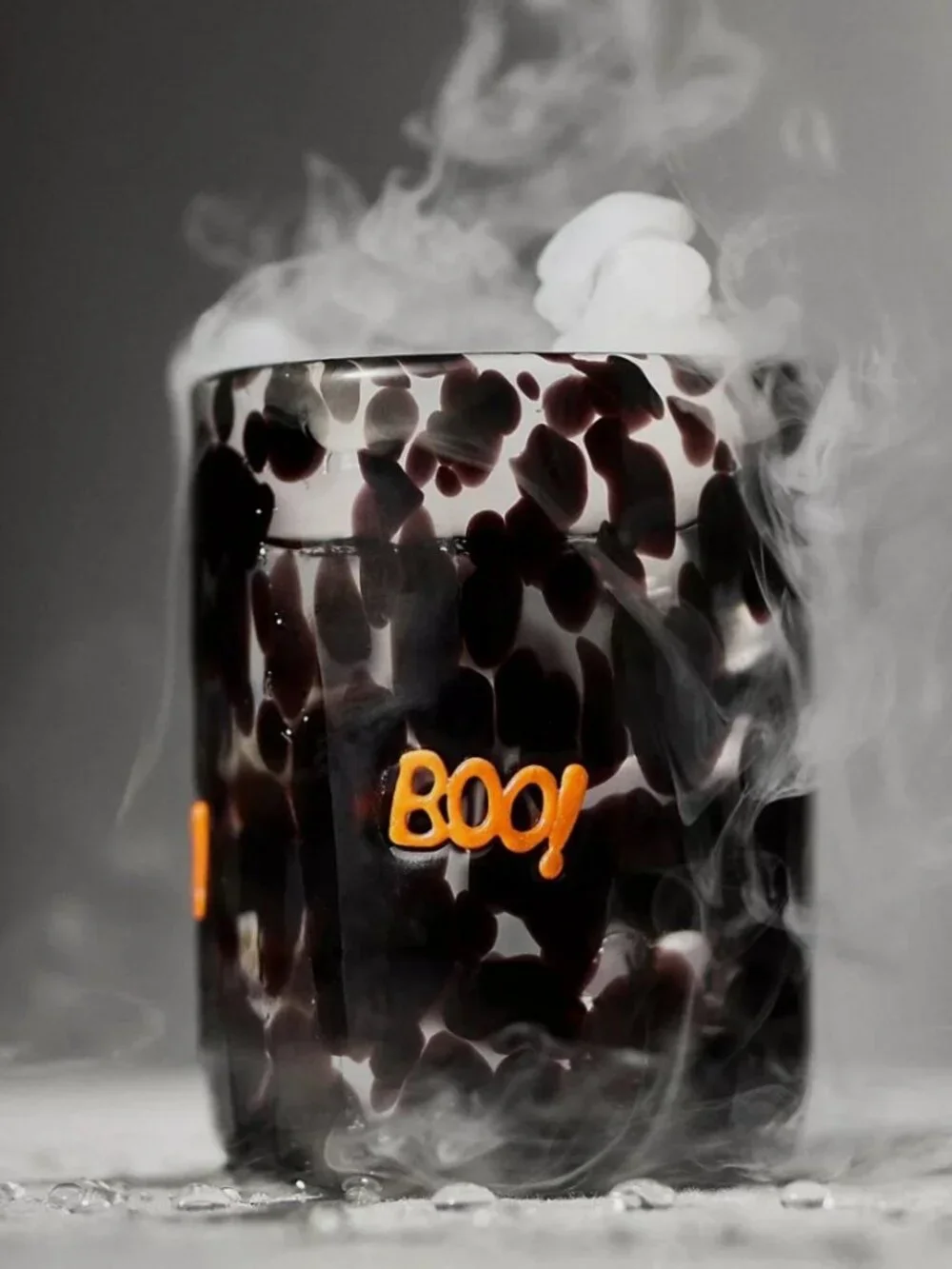 NIB Anthropologie Mystic Halloween Icon Juice Glass in Boo